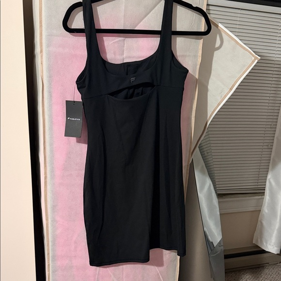Fila Dresses & Skirts - Fabletics Black Cutout Tank Dress